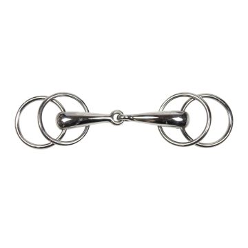 Four-Ring Snaffle Bit