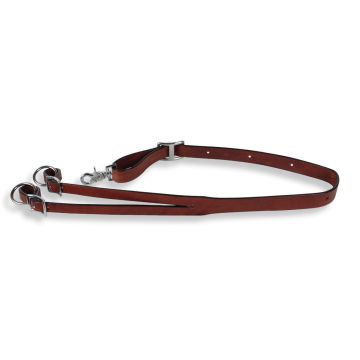 Western Leder Martingale Halsband