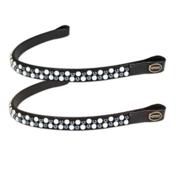 Horses Pearls Browband