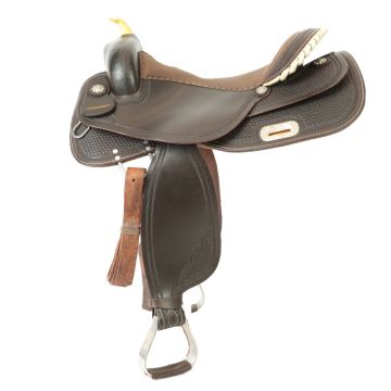 Sella Western Reining Silver Horse Maryland