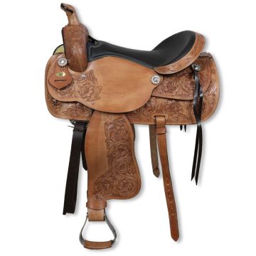 Silver Horse Oregon Western Saddle