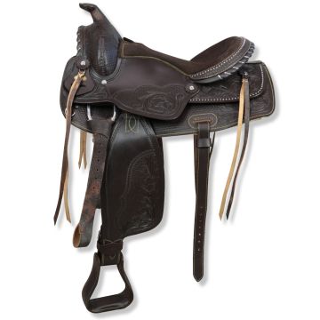 Silver Horse Maine Western Saddle