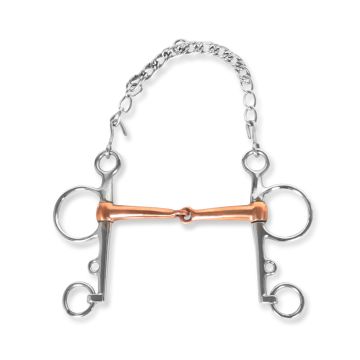 Copper Snaffle Pelham