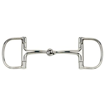 Full D-Ring Snaffle Stainless Steel
