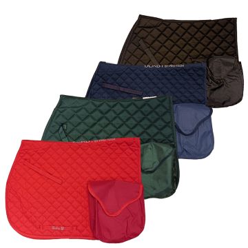 Trekking Saddle Pad With Nylon Pockets