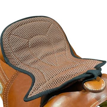 Horses Perforated Neoprene Western Seat Cover