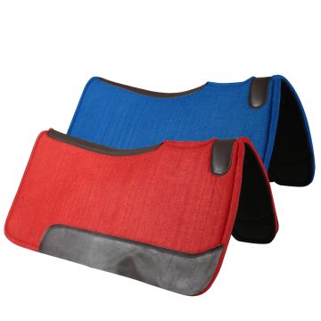 Silver Horse Coloured Felt Saddle Pad