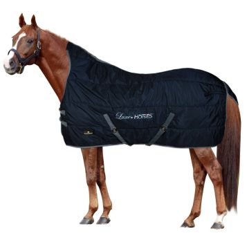 Horses Luxe Stable Rug with High Neck