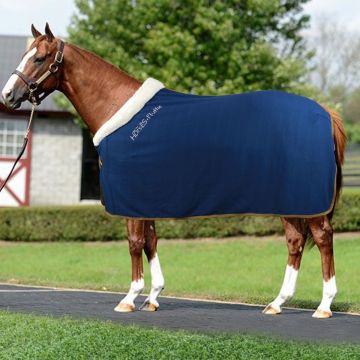 Horses Abschwitzdecke mit Fellkragen Fluffie