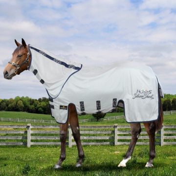 Horses Silver Sheet Plus Fly Rug