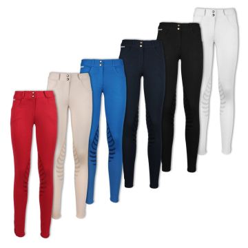 Pantaloni Equitazione Donna Horses Giudy Grip