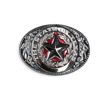 State of Texas Star Buckle 