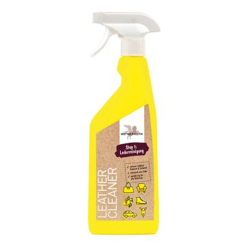 B&E Leather Cleaner – Step 1
