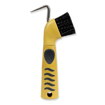 Horses Gold Hoof Pick Brush Scraper