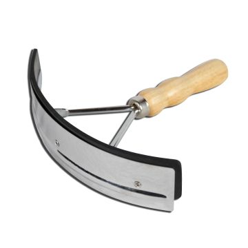 Stainless Steel Curved Sweat Scraper