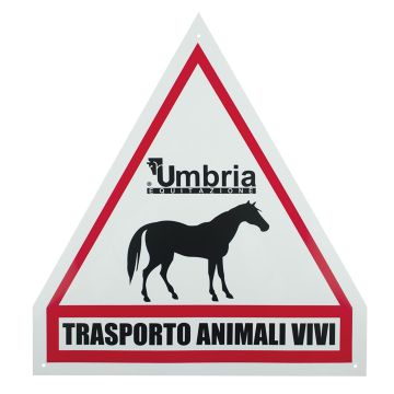 Panneau transport animaux vivants