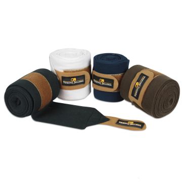 Bandes en Polaire Antipilling Tosoni "Deluxe" Velcro Doré, 4 pièces.