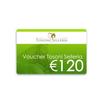 Chèque-Cadeau Tosoni Selleria 120€