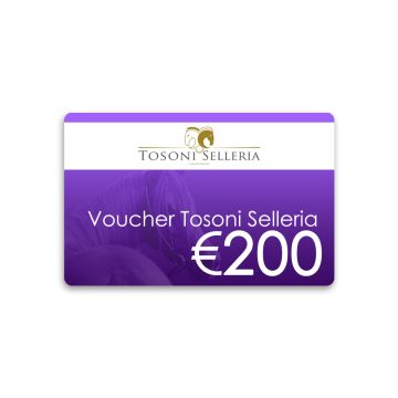 Chèque-Cadeau Tosoni Selleria 200€