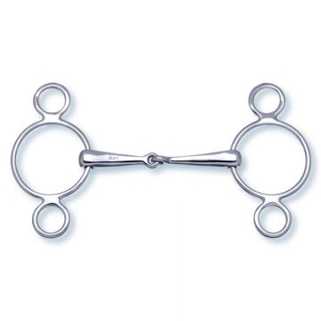 Stubben 2in1 3-Ring Gag single jointed