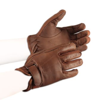 Gants Cuir Handy Côté Jersey