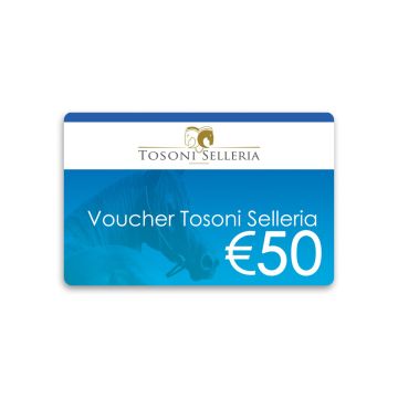 Chèque-Cadeau Tosoni Selleria 50€