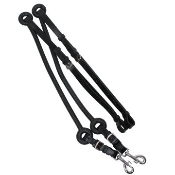 Side Reins with Long Rubber Insert