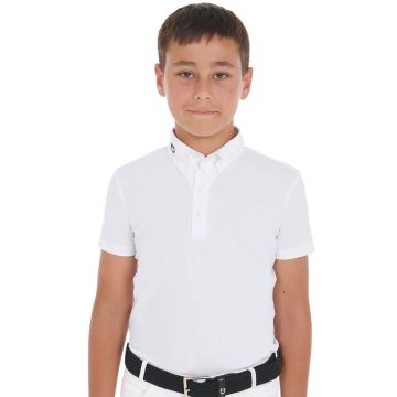 Equestro Turnier Polo Shirt Junge Arsen kurzärmelig 
