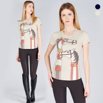 T-Shirt Equitazione Donna Vestrum Bruges