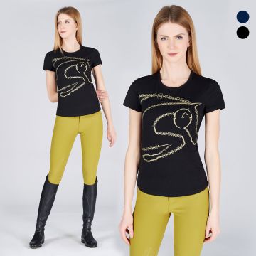 T-Shirt Equitazione Donna Vestrum Genova