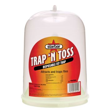 Trap 'n' Toss Fly trap