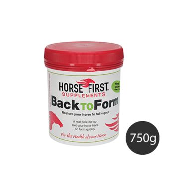 Horse First BACK TO FORM