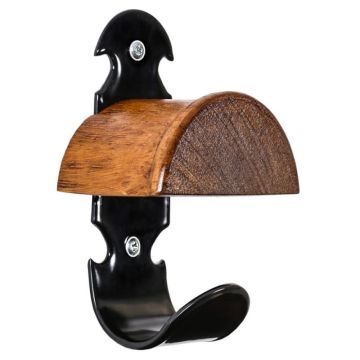 Metal and Wood Bridle Hanger