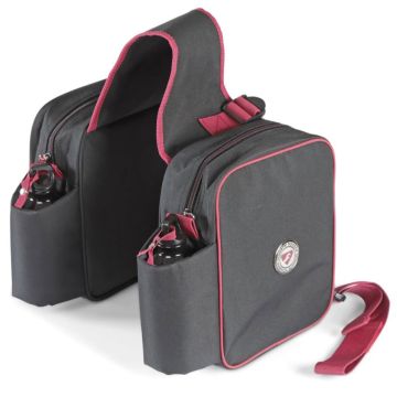 Shires Saddle Panniers with Drink Bottles