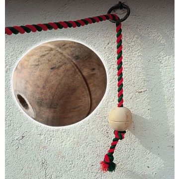 Wooden Ball for Lead Rope