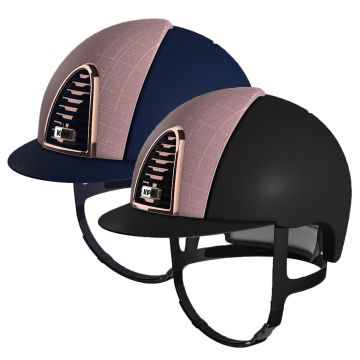 Casco Kep Italia Cromo 2.0 Textile Galassia Rosegold