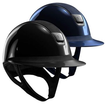 Casco Equitazione  Samshield Miss Shield Glossy 5 Swarovski + Alcantara