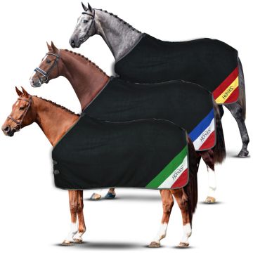 Coperta Cavallo in Pile Horses Flag