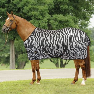 Couverture Filet Anti-Mouches Horses Zebra