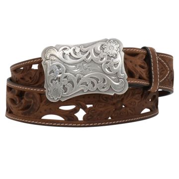 Cintura Western Donna M&F Angel Ranch Full-Grain