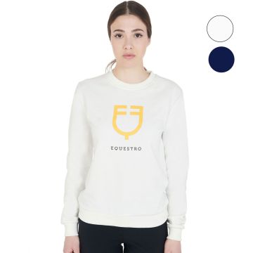 Equestro Woman Cotton Sweatshirt