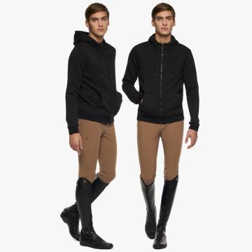 Felpa Equitazione Uomo Cavalleria Toscana Orbit Zip 