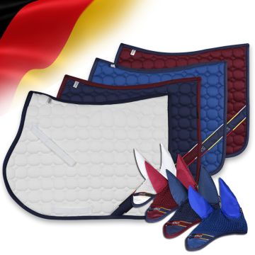 Horses Otto GERMANY Saddle Pad + Fly Hood