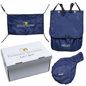 Gift Box Basic Horses Scuderia Bleu Marine