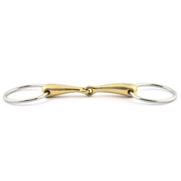 Jump'in Ring Snaffle Thick Mouthpiece