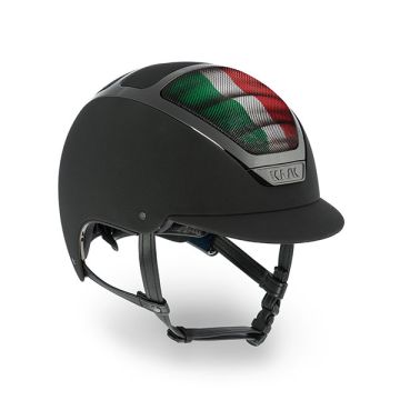 Cap Equitazione Kask Dogma Chrome Light ITALY Flag