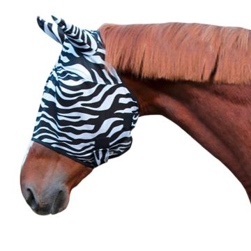 Maschera Antimosche Fly Mask Zebra