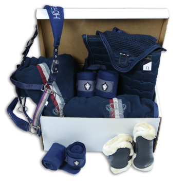 Gift Box Deluxe Horses Blue