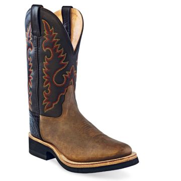 Bottes Western Donna Old West Black Flame