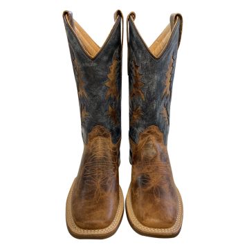 Botas Western Old West Youth Blue